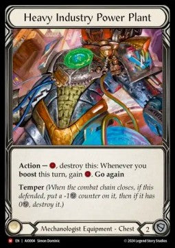 Heavy Industry Power Plant [AIO004] (Armory Deck: Dash I/O) Rainbow Foil