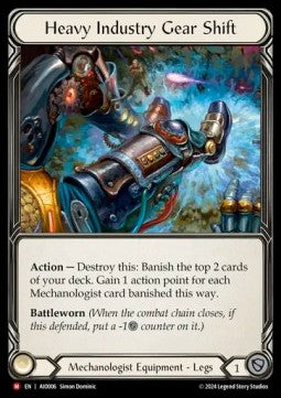 Heavy Industry Gear Shift [AIO006] (Armory Deck: Dash I/O) Rainbow Foil