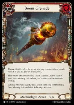 Boom Grenade (Red) [AIO015] (Armory Deck: Dash I/O) Regular