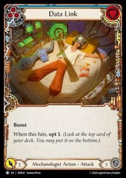 Data Link (Blue) [AIO021] (Armory Deck: Dash I/O) Regular
