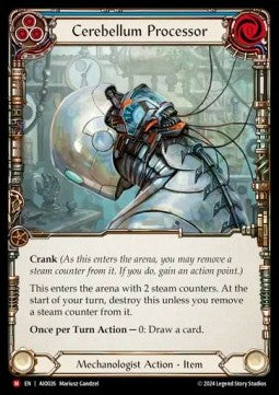 Cerebellum Processor [AIO026] (Armory Deck: Dash I/O) Rainbow Foil