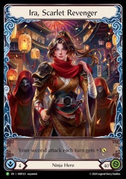 Ira, Scarlet Revenger [HER123] (Hero Promos) Rainbow Foil