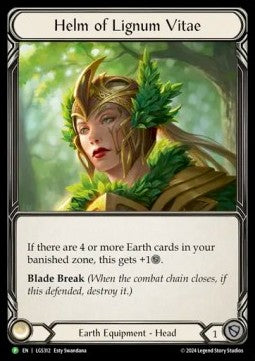 Helm of Lignum Vitae [LGS312] (LGS Promos) Rainbow Foil