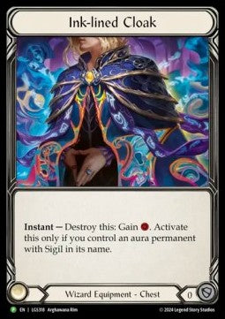 Ink-lined Cloak [LGS319] (LGS Promos) Rainbow Foil