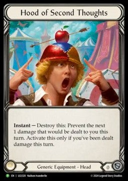 Hood of Second Thoughts [LGS320] (LGS Promos) Rainbow Foil