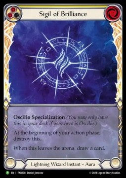 Sigil of Brilliance (Extended Art) [FAB269] (FAB Promos) Rainbow Foil