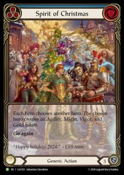 Spirit of Christmas (Extended Art) [LGS355] (LGS Promos) Cold Foil