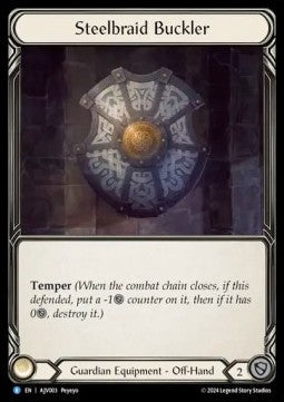 Steelbraid Buckler [AJV003] (Armory Deck Origins: Jarl Vetreidi) Regular