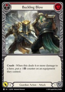 Buckling Blow (Red) [AJV008] (Armory Deck Origins: Jarl Vetreidi) Regular