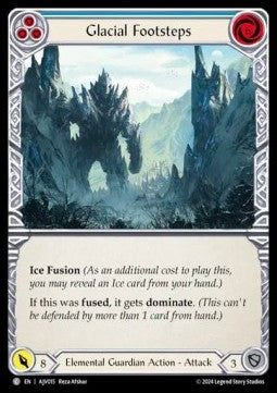 Glacial Footsteps (Blue) [AJV015] (Armory Deck Origins: Jarl Vetreidi) Regular