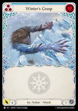 Winter's Grasp (Blue) [AJV016] (Armory Deck Origins: Jarl Vetreidi) Regular