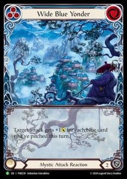 Wide Blue Yonder (Extended Art) [FAB239] (FAB Promos) Rainbow Foil