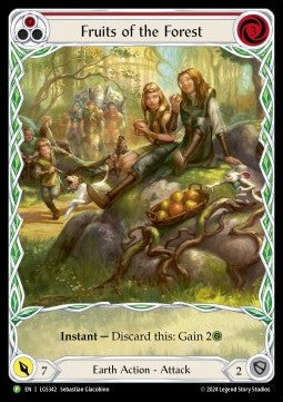 Fruits of the Forest (Red) (Extended Art) [LGS342] (LGS Promos) Rainbow Foil