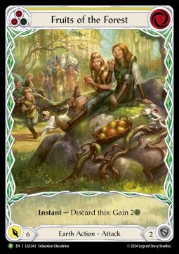Fruits of the Forest (Yellow) (Extended Art) [LGS343] (LGS Promos) Rainbow Foil
