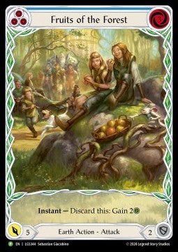 Fruits of the Forest (Blue) (Extended Art) [LGS344] (LGS Promos) Rainbow Foil
