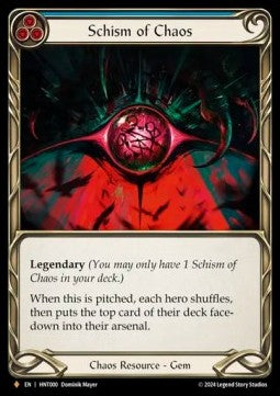 Schism of Chaos [HNT000] (The Hunted) Cold Foil