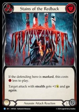 Stains of the Redback (Blue) [HNT025] (The Hunted) Regular