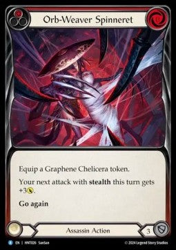 Orb-Weaver Spinneret (Red) [HNT026] (The Hunted) Rainbow Foil