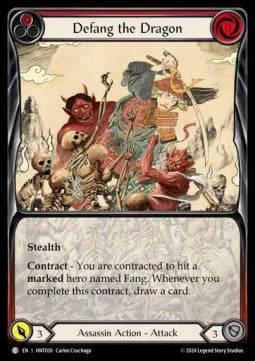 Defang the Dragon [HNT030] (The Hunted) Rainbow Foil