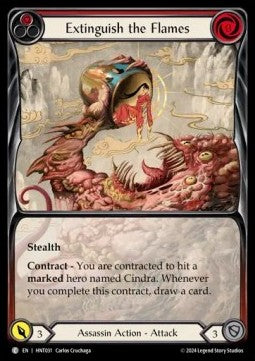 Extinguish the Flames [HNT031] (The Hunted) Rainbow Foil