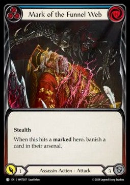 Mark of the Funnel Web (Blue) [HNT037] (The Hunted) Regular