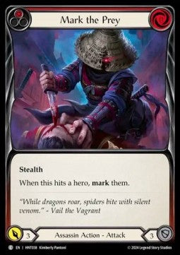 Mark the Prey (Red) [HNT038] (The Hunted) Rainbow Foil