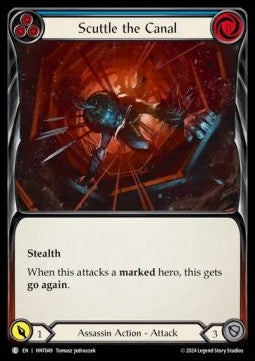 Scuttle the Canal (Blue) [HNT049] (The Hunted) Rainbow Foil