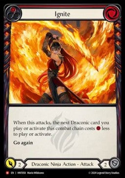 Ignite [HNT058] (The Hunted) Rainbow Foil