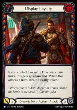 Display Loyalty [HNT060] (The Hunted) Rainbow Foil