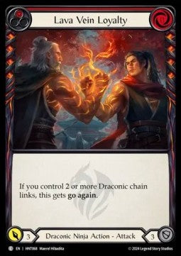 Lava Vein Loyalty (Red) [HNT068] (The Hunted) Regular