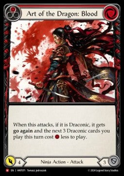 Art of the Dragon: Blood [HNT071] (The Hunted) Regular