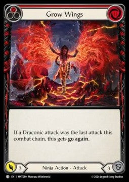 Grow Wings (Red) [HNT089] (The Hunted) Regular