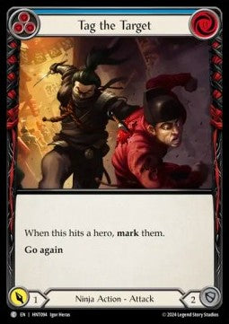 Tag the Target (Blue) [HNT094] (The Hunted) Rainbow Foil