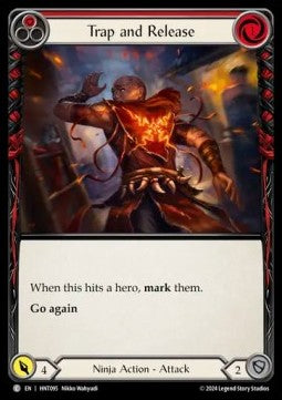 Trap and Release (Red) [HNT095] (The Hunted) Rainbow Foil