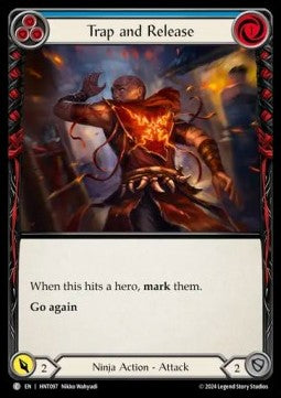 Trap and Release (Blue) [HNT097] (The Hunted) Regular