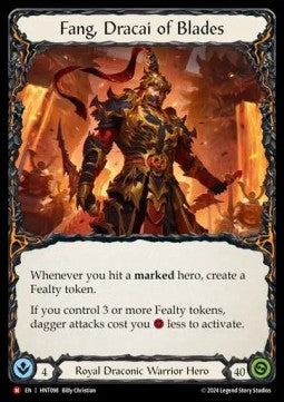 Fang, Dracai of Blades [HNT098] (The Hunted) Regular