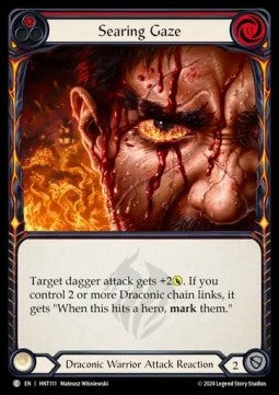 Searing Gaze [HNT111] (The Hunted) Rainbow Foil