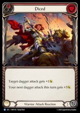 Diced (Red) [HNT119] (The Hunted) Regular