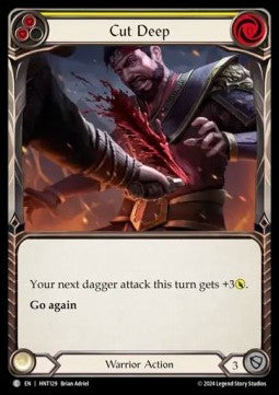Cut Deep (Yellow) [HNT129] (The Hunted) Rainbow Foil