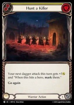 Hunt a Killer (Yellow) [HNT132] (The Hunted) Rainbow Foil
