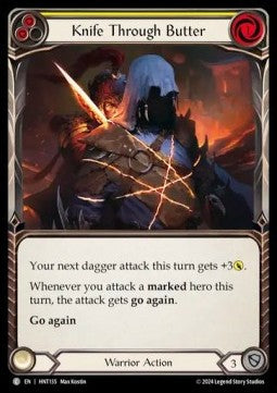 Knife through Butter (Yellow) [HNT135] (The Hunted) Rainbow Foil