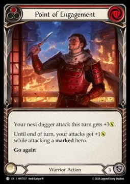Point of Engagement (Red) [HNT137] (The Hunted) Regular