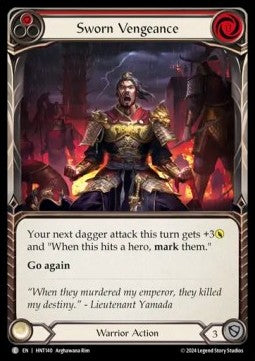 Sworn Vengeance (Red) [HNT140] (The Hunted) Regular