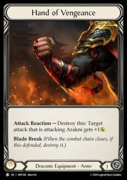 Hand of Vengeance [HNT146] (The Hunted) Cold Foil