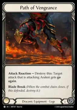 Path of Vengeance [HNT147] (The Hunted) Cold Foil