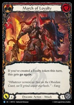 March of Loyalty [HNT153] (The Hunted) Rainbow Foil