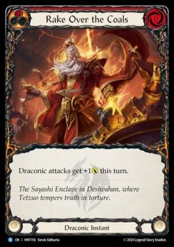 Rake Over the Coals [HNT156] (The Hunted) Rainbow Foil