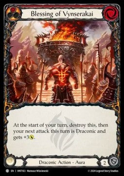 Blessing of Vynserakai [HNT163] (The Hunted) Rainbow Foil