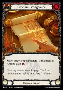 Proclaim Vengeance [HNT165] (The Hunted) Regular