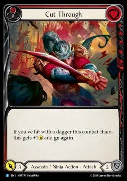 Cut Through (Red) [HNT176] (The Hunted) Regular